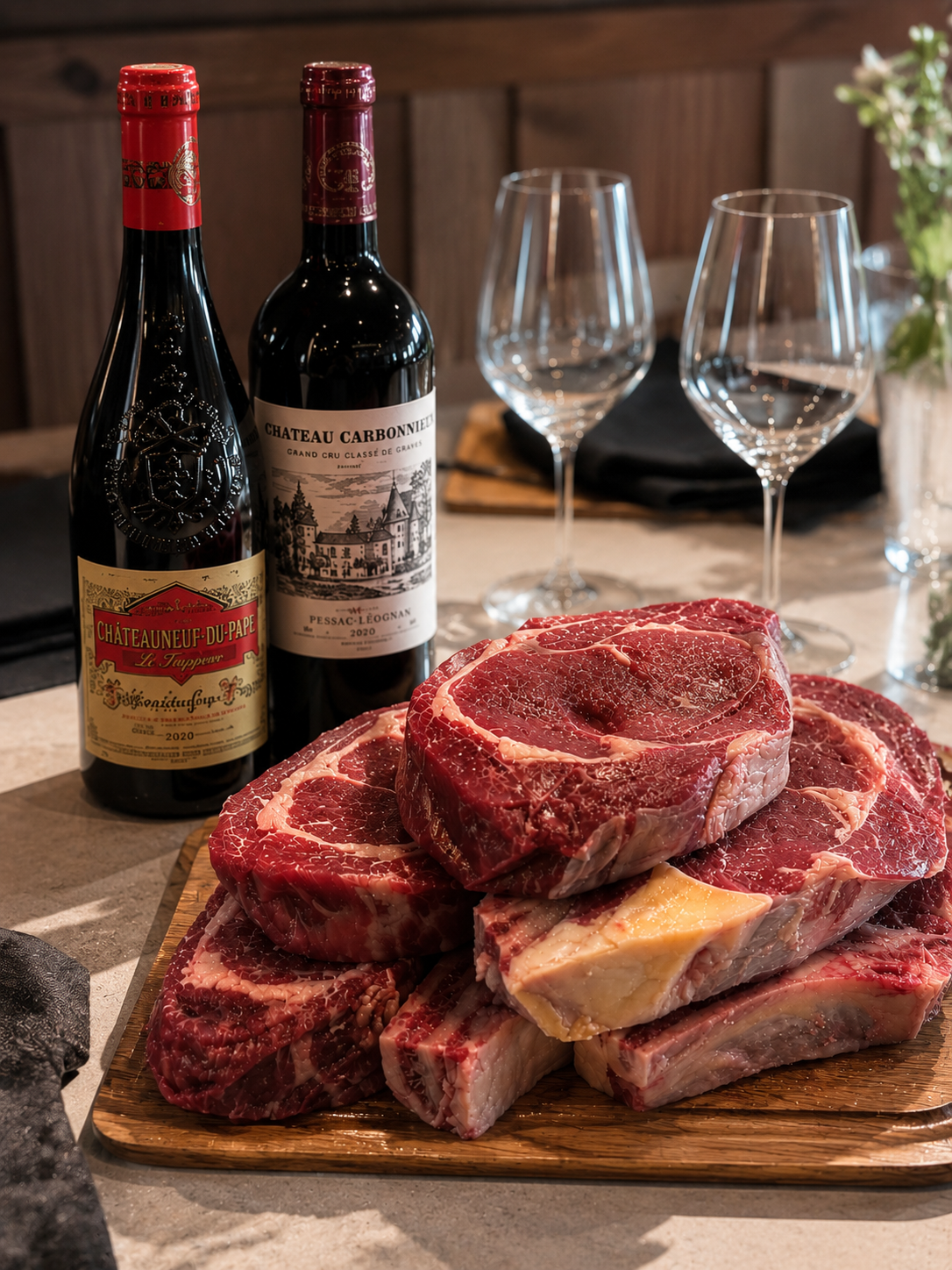 Viandes et vins